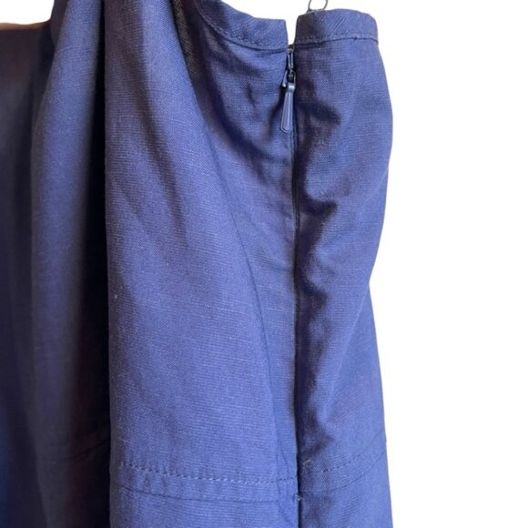 Uniqlo linen blend sleeveless wide leg cropped romper Sz XS excellent condition - Picture 8 of 15